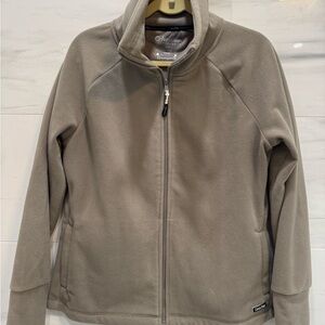 Calvin Klein Gray Fleece Jacket